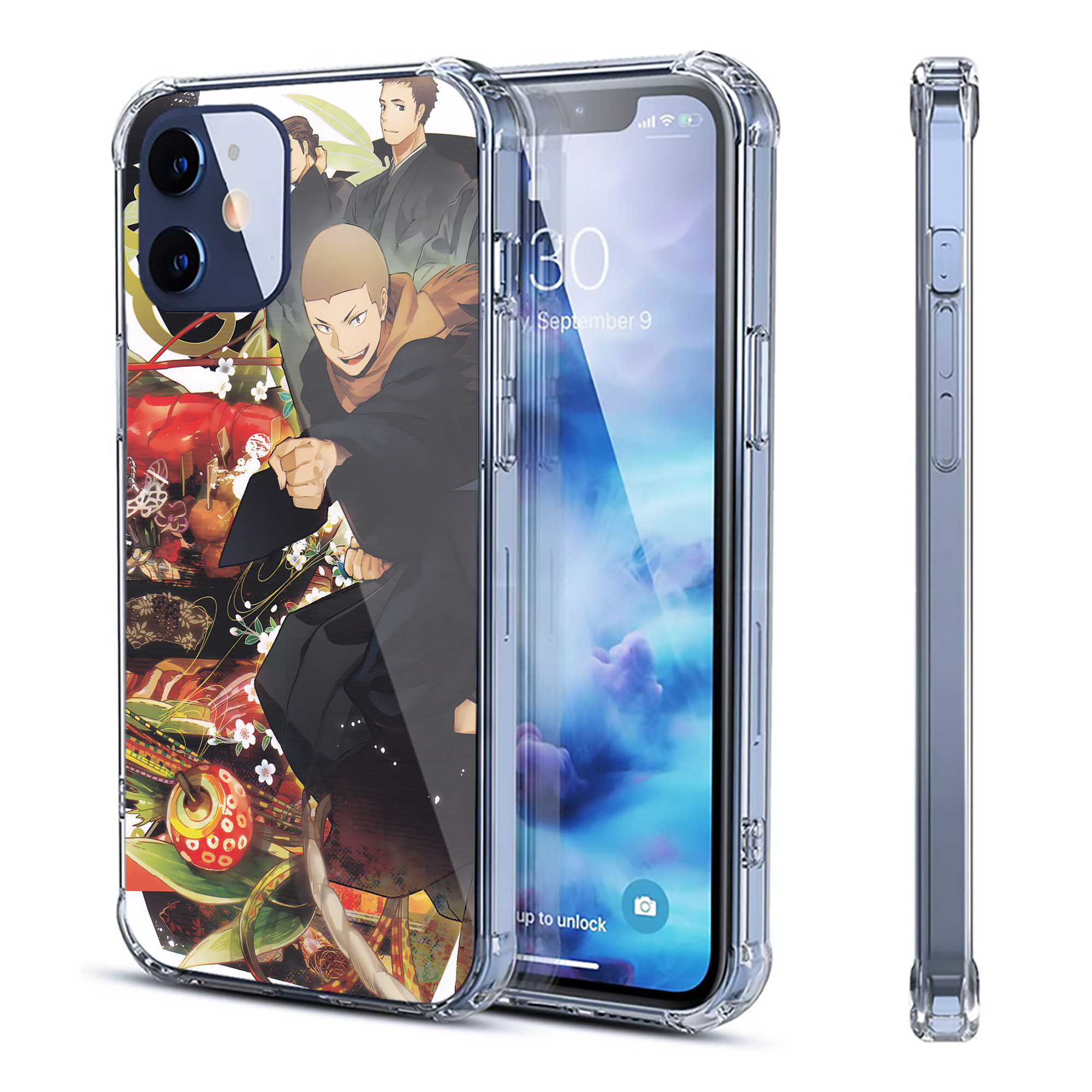 （画像用） ハイキュー!! Haikyu!! 【iPhone 12シリーズ対応】透明スマホケース（クリアソフトケース）
